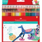 Faber-Castell 48 Triangular Colour Pencils|Multicolor