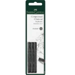 Faber-Castell Medium Pitt Charcoal Stick Set - Pack Of 3