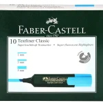 Faber-Castell Textliner - Pack Of 10 (Blue)