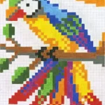 Faber-Castell Pixel Art Theme, Scrapbook Kit (DIY)