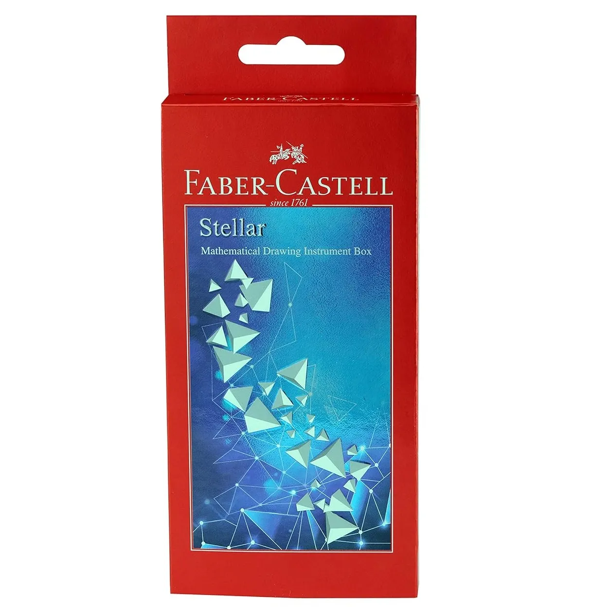 367314.webp Faber-Castell Stellar - Mathematical Drawing Instrument Box, Ink Black - Image 1
