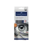Faber-Castell Graphite Sketch Pencil With Sharpner And Eraser Set