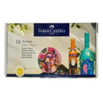 Faber-Castell Textura Fabric Colour, Acrylic Colour, Ideal For Fabric, Ceramic, Canvas, Glass, Wood, Metel