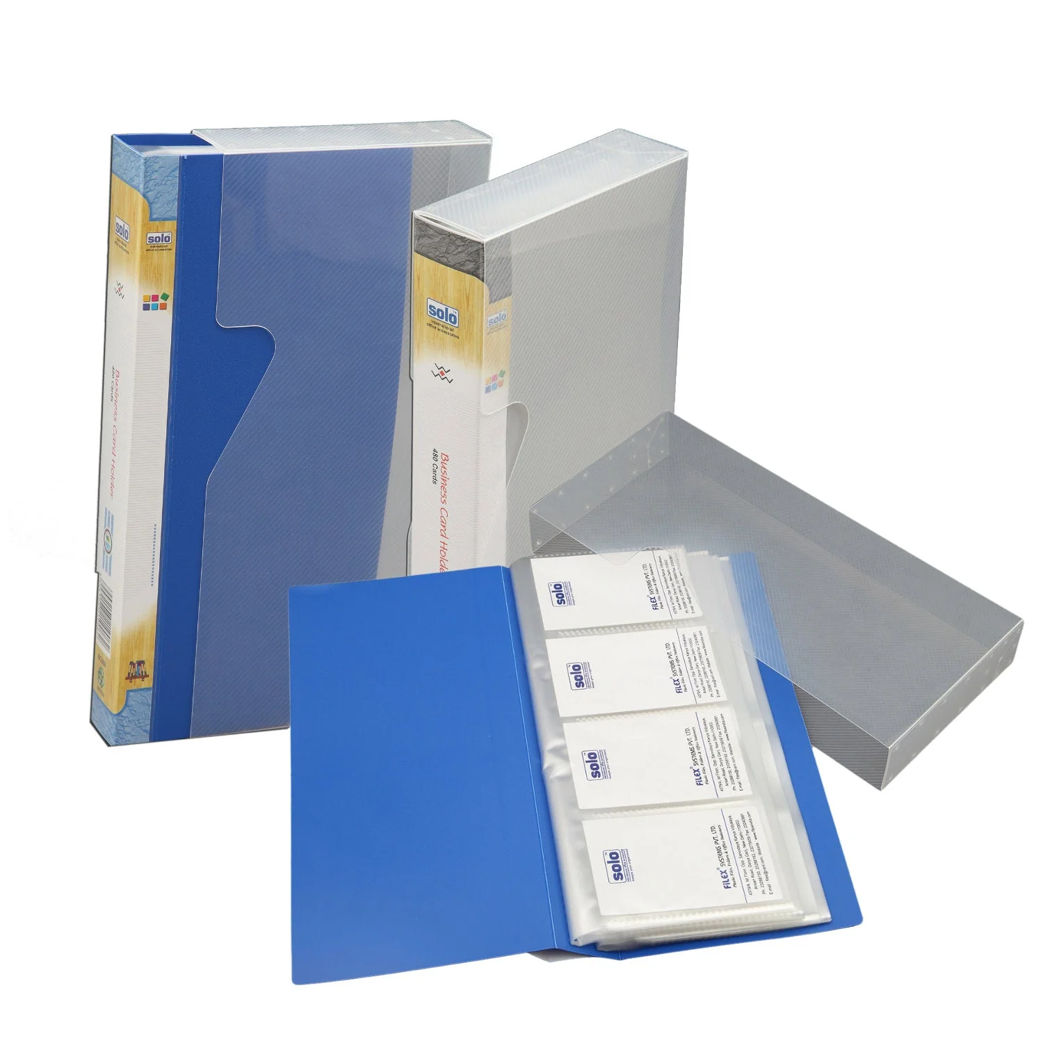 BC805.webp Solo Business Card Holders - 240 Cards (in a case) | BC805 - Image 1