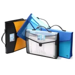 Solo Flexi Document Bag with Xtra Pocket + Lock & Handle (DC555)