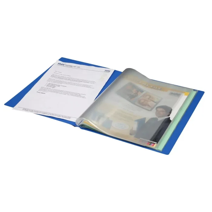 Solo Display File – 40 Pockets - stationerykart.com