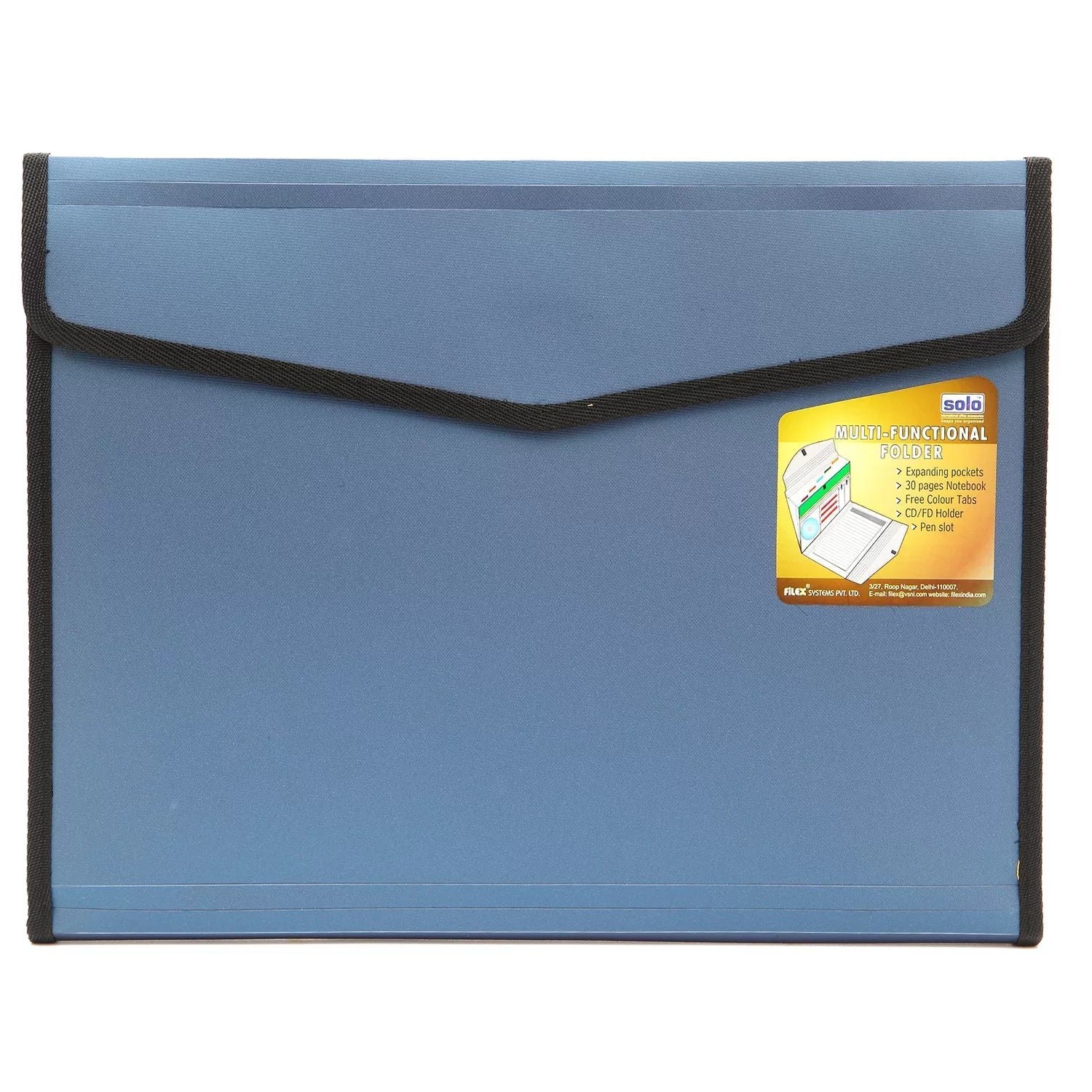 EF886.jpeg Solo Executive Portfolio – 6 section with pad (EF886) - Image 1