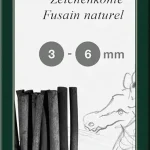 Faber-Castell Charcoal Natural Pitt Set - Pack Of 20