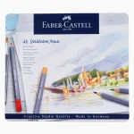 Faber-Castell Goldfaber Aqua Watercolour Pencil- Tin Of 48