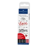 Faber-Castell Hand Lettering Pitt Artist Pen Set - Pack Of 4