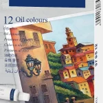 Faber-Castell Creative Studio Oil Colours 9Ml Set Of 12, Multicolor
