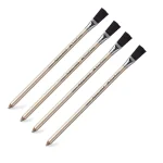 Faber-Castell Perfection Eraser Pencil With White Eraser And Brush (Pack Of 4)
