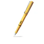 Lamy Safari 018 Fountain Pen Fine – Yellow With Chrome Plated Clip