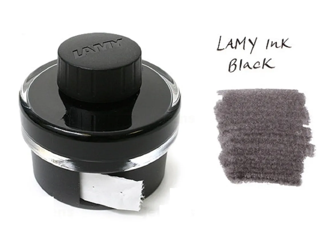 LT52BK.webp Lamy T52 Ink Bottle 50ml– Black - Image 1