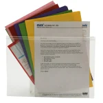 Solo Zipper Document Bag – A4/FC size, Pack of 10