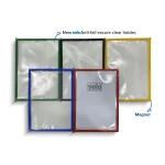 Solo SOP Magnetic Data Pocket - A4 (set of 5 N) MDP05