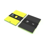 Solo Coloured Memo Block | A6 Size, Color Ruled, 100 Color Sheets, 80 GSM, Multicolour