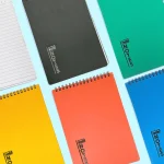 Solo Notes Pad-Top Wiro/Spiral Bound | Single Line | A5 / B6 Size | 100 Pages | Pack of 5