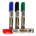 Solo Permanent Markers Pen – PM001, Pack of 10