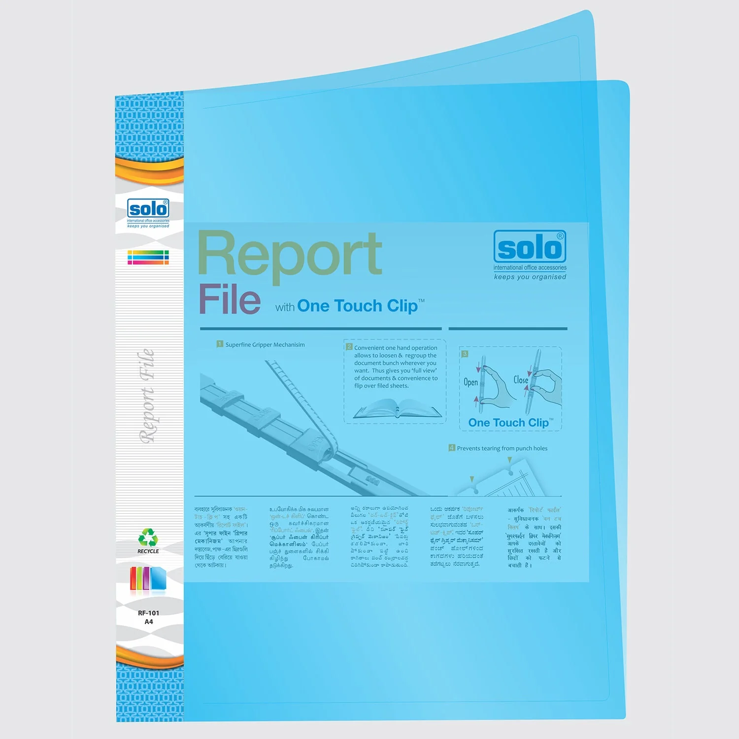 RF101.webp Solo Report File – A4 Pack of 010 - Image 1