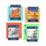 Solo Mixed Media Sketchbook, A5, (Pack of 4) 50 Sheets, 140 GSM – Portrait