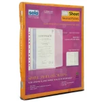 Solo Sheet Protectors – Easyload (SP501), A4, Pack of 100