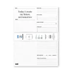 Solo A4 Tear Off Daily Planner | Comprehensive Daily To Do List | For Office, Home & School | 50 Sheets Per Pad, 80 GSM