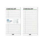 Solo B6 Tear Off Daily Planner | To Do List | For Office, Home & School | 50 Sheets Per Pad, 80 GSM| Pack of 2