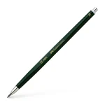 Faber-Castell Tk 9400 Clutch Pencil 2B 2Mm, Black , Green